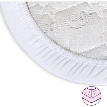 Bettlaken »Spannbettlaken für babybay original & maxi mit«, babybay