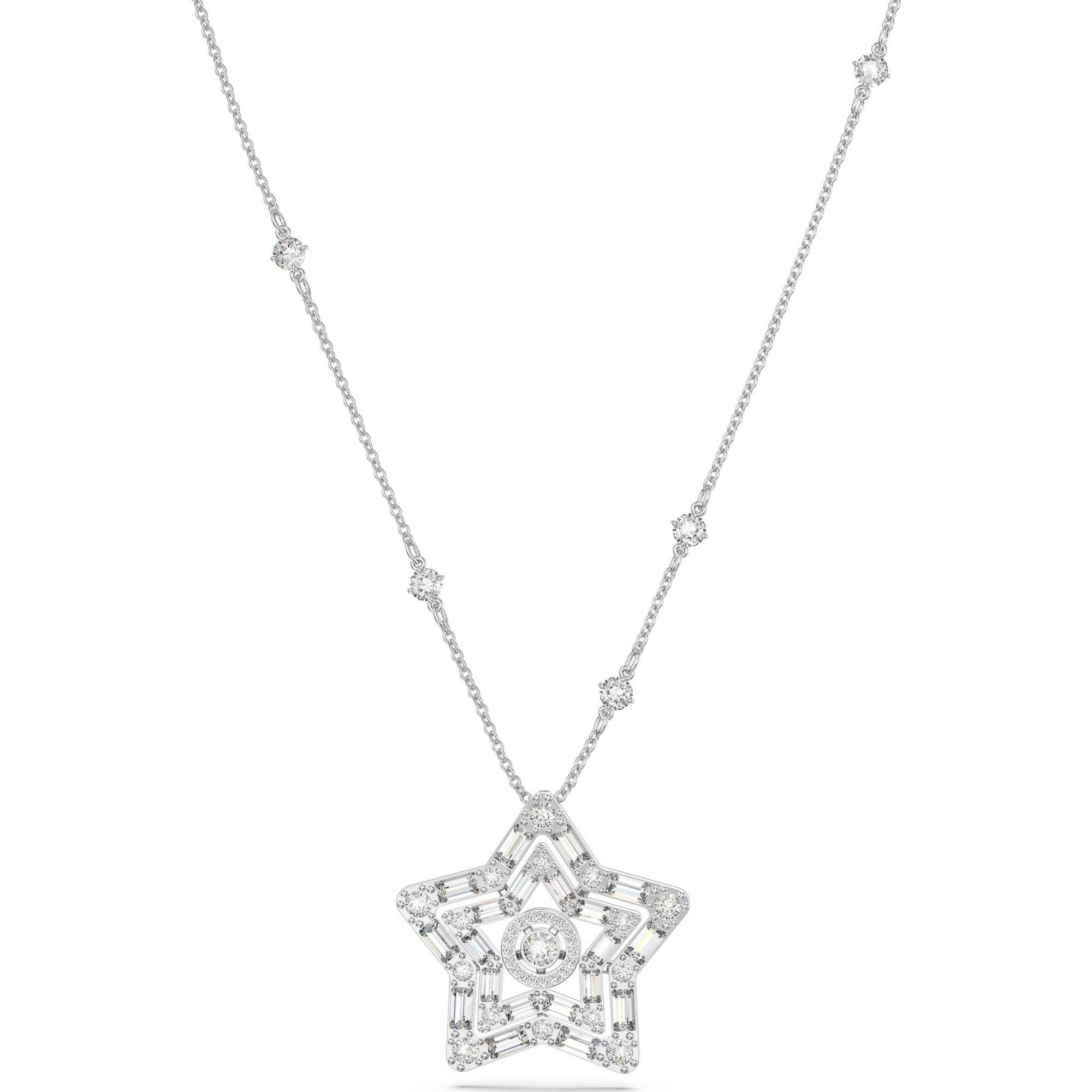 Swarovski Kette mit Anhänger Stella sil...