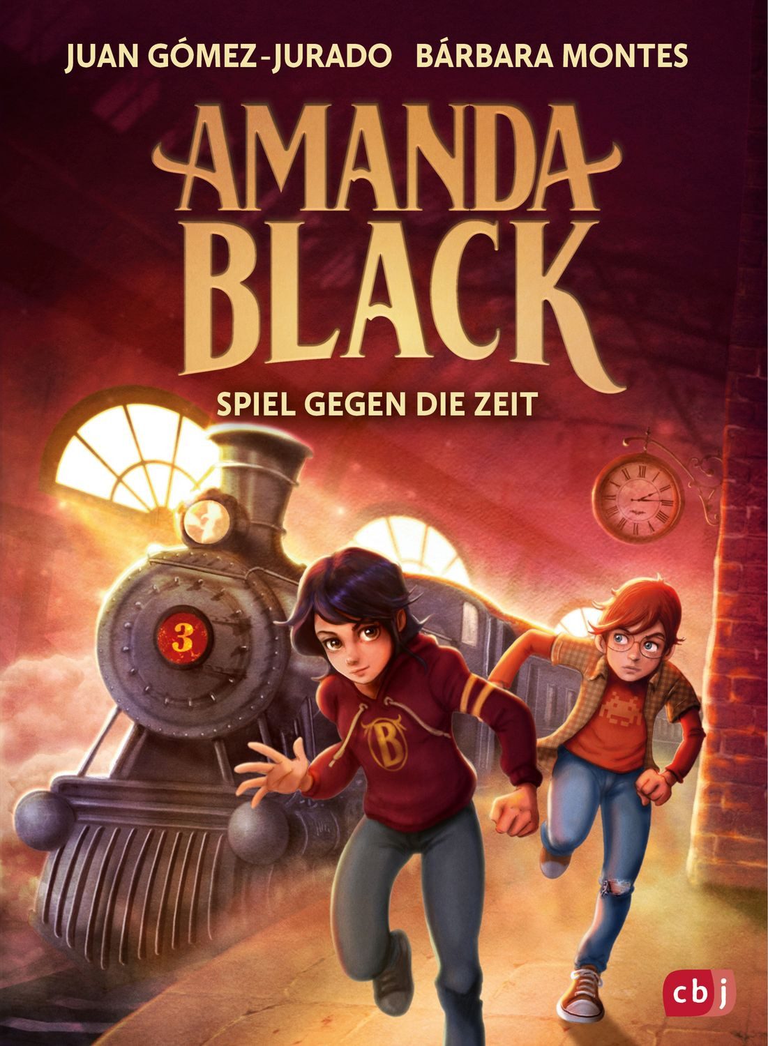 Kinderbuch Amanda Black – Spiel gegen die Zeit Der dritte mysteriöse Fall der Sch Juan Gómez-Jurado, Bárbara Montes