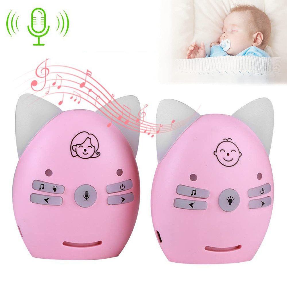 Video-Babyphone Babyphone Sprachüberwachung Zwei-Wege-Gegensprechanlage mit Nachtlicht