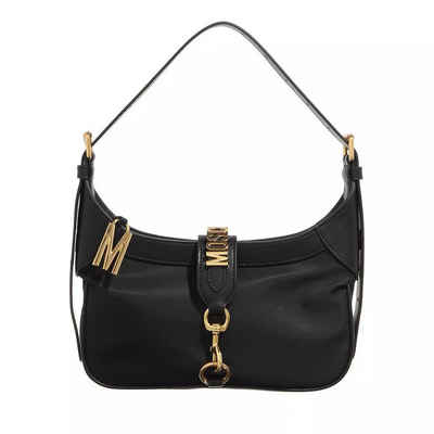 Moschino Clutch black (1-tlg)