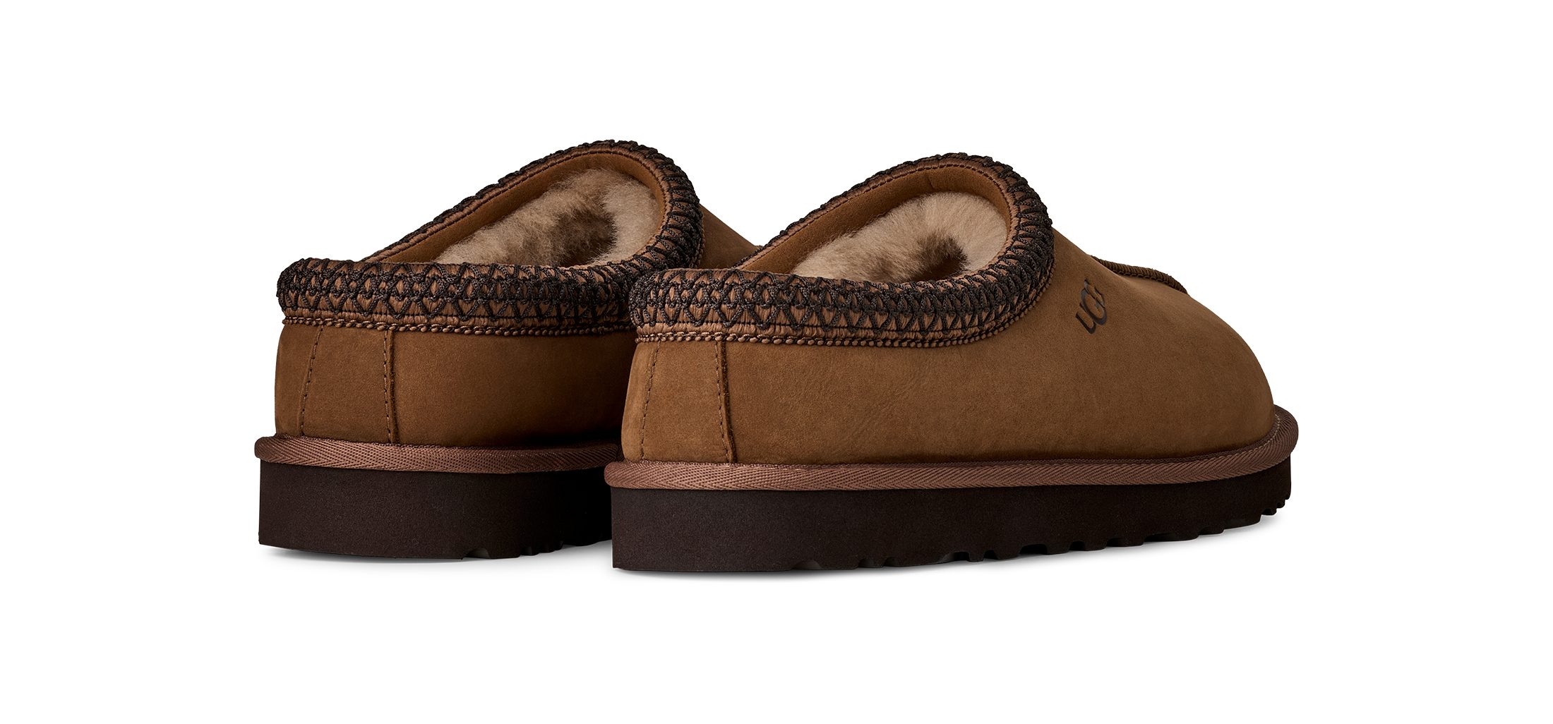 UGG Unisex TASMAN II Hausschuh Mule, Sabot, Schlupfschuh mit Textil-Einfass