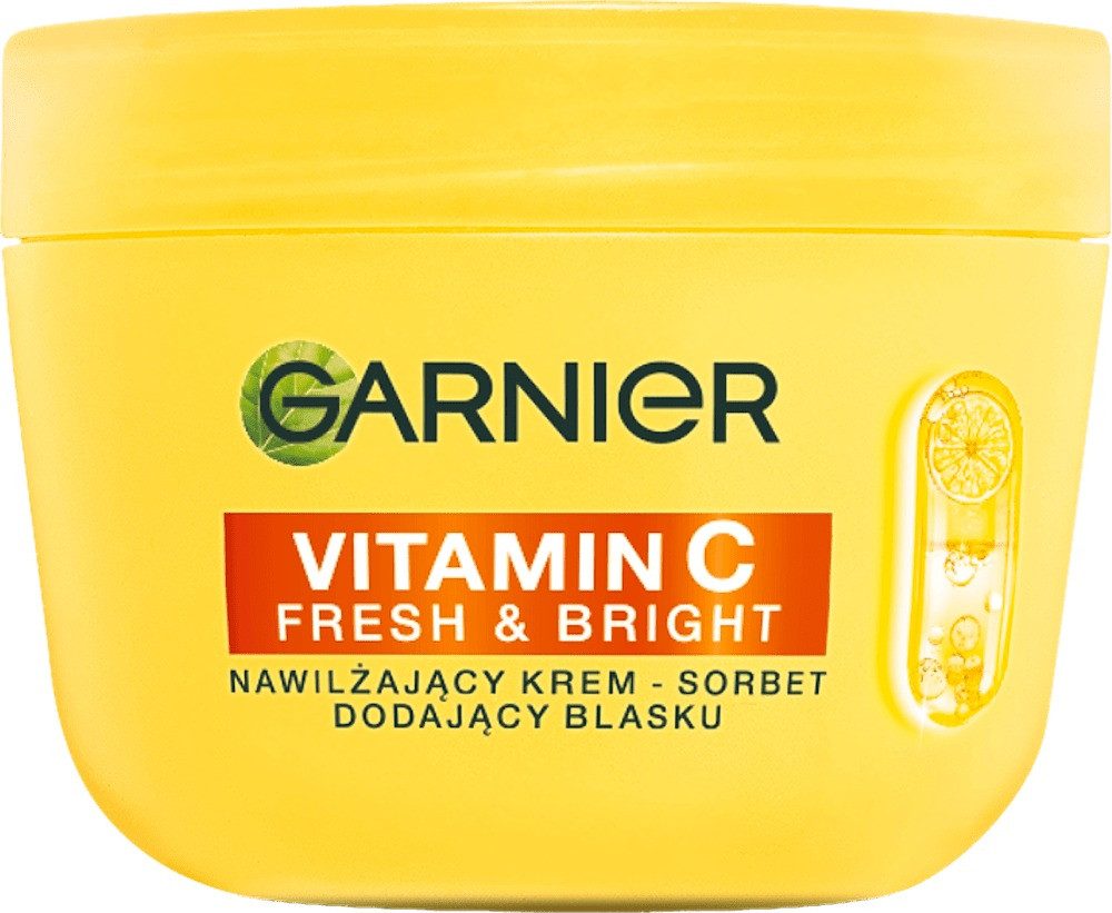 GARNIER Feuchtigkeitscreme Vitamin C Fresh & Bright feuchtigkeitsspendend Cremesorbet
