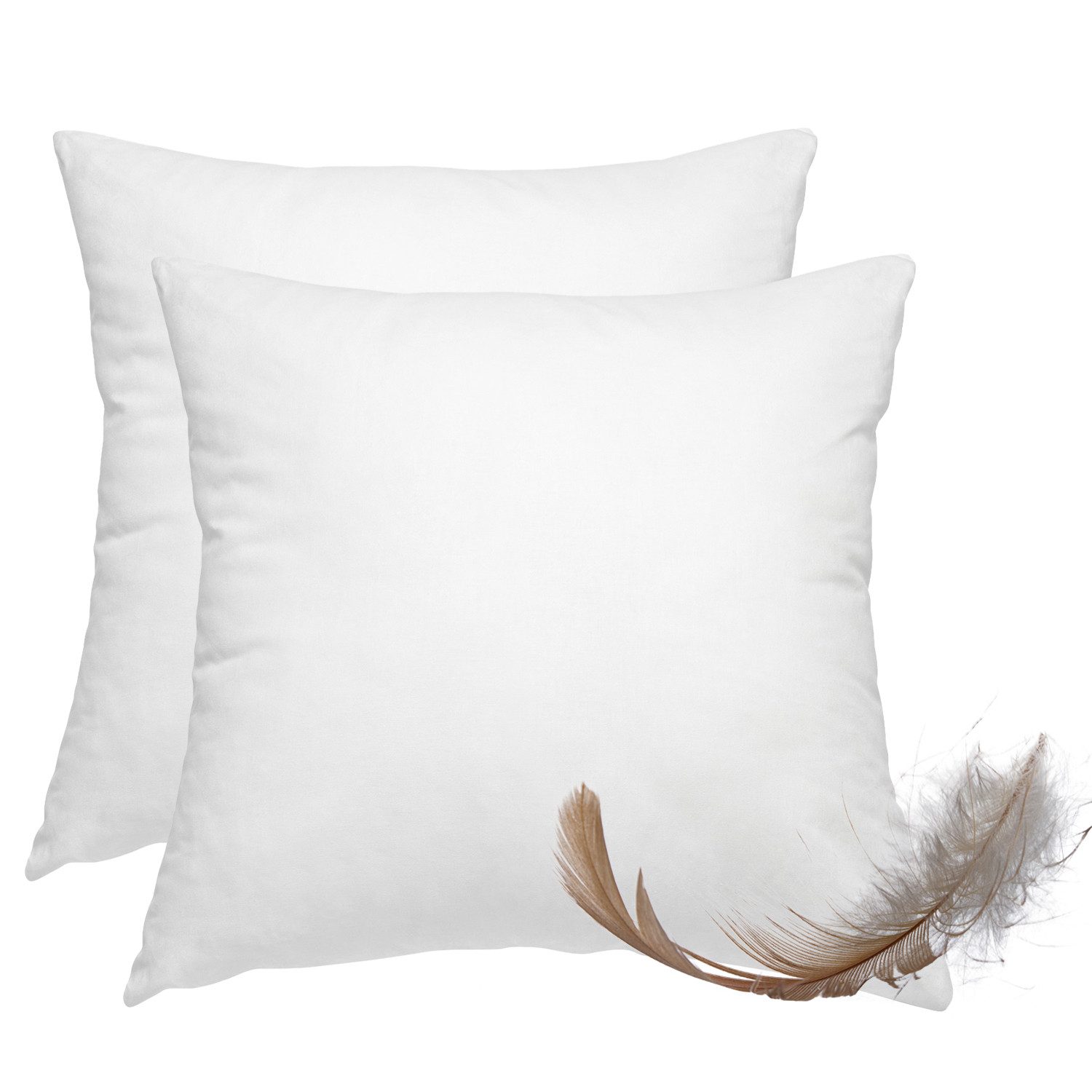 wometo Federkissen Home, in über 10 Größen, Füllung: Federn, Doppelset, OEK günstig online kaufen