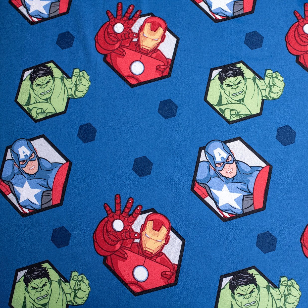 The AVENGERS Bettwäsche Kuschelige Bettwäsche Polyester, 90x200 + 25 cm