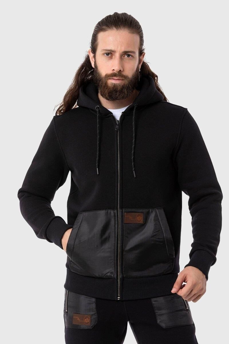 Cipo & Baxx Trainingsanzug HOMEWEAR (2-tlg), im unifarbenen Design