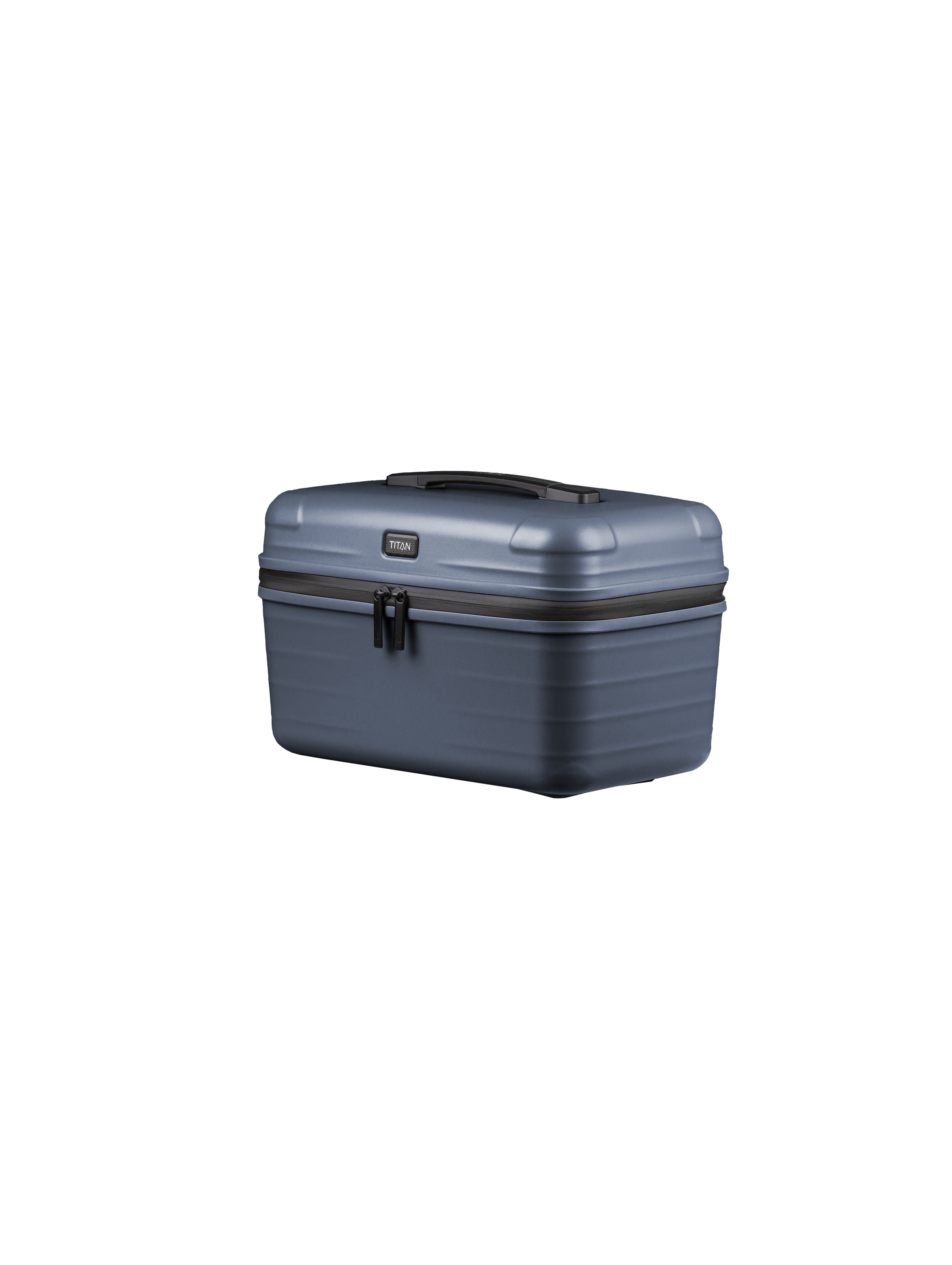 TITAN - Made in Germany Beautycase UPGRADE Kosmetikkoffer mit Organizer-System, mit herausnehmbarem Inlay und Trolley-Sleeve