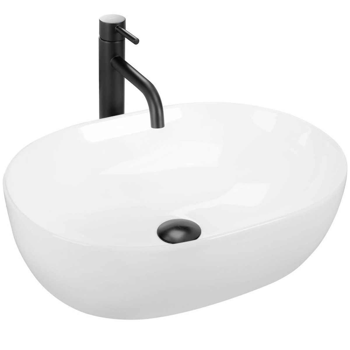 GTM Design Aufsatzwaschbecken Glanz Set mit günstig online kaufen