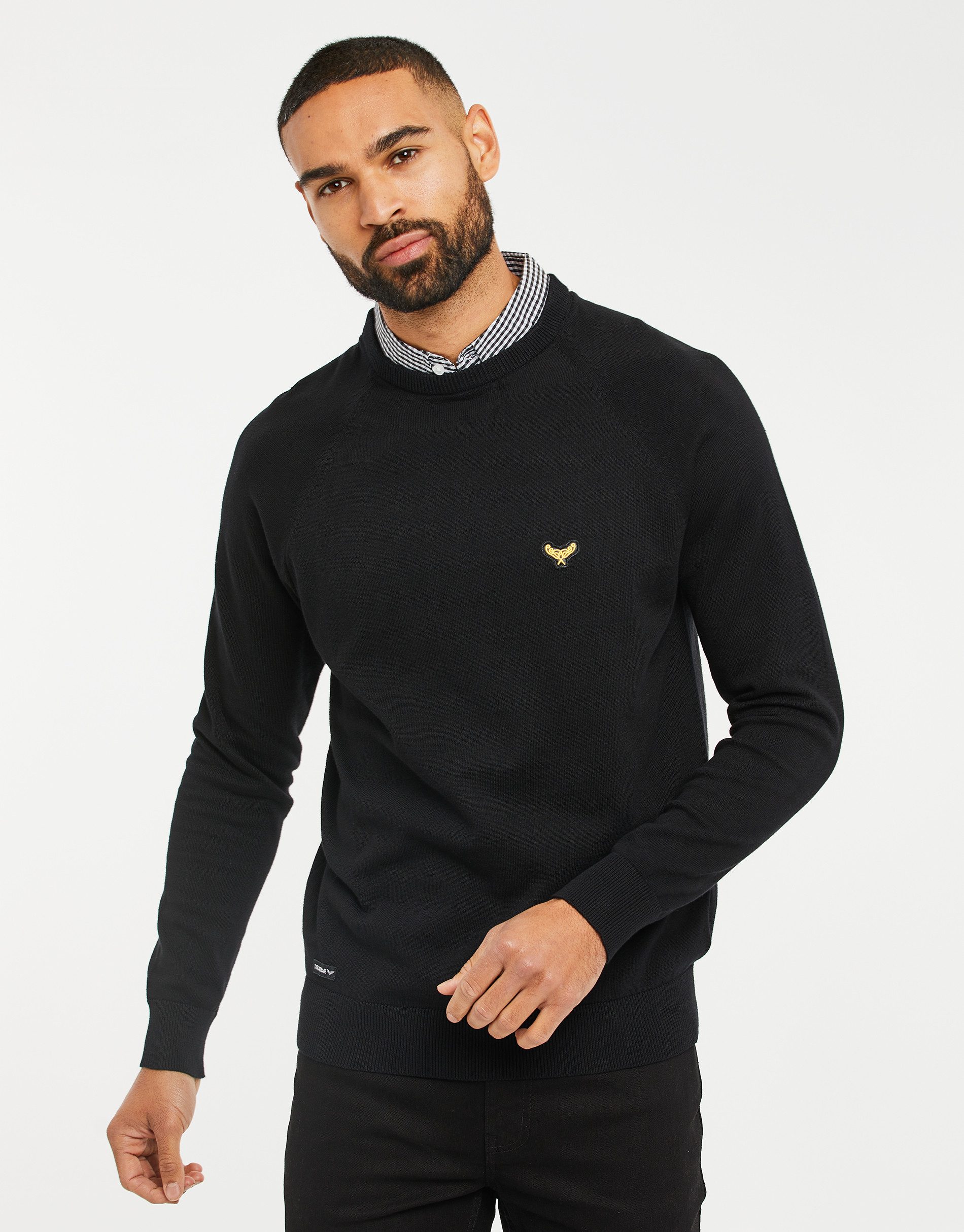 Rundhalspullover THB Jumper Pecan