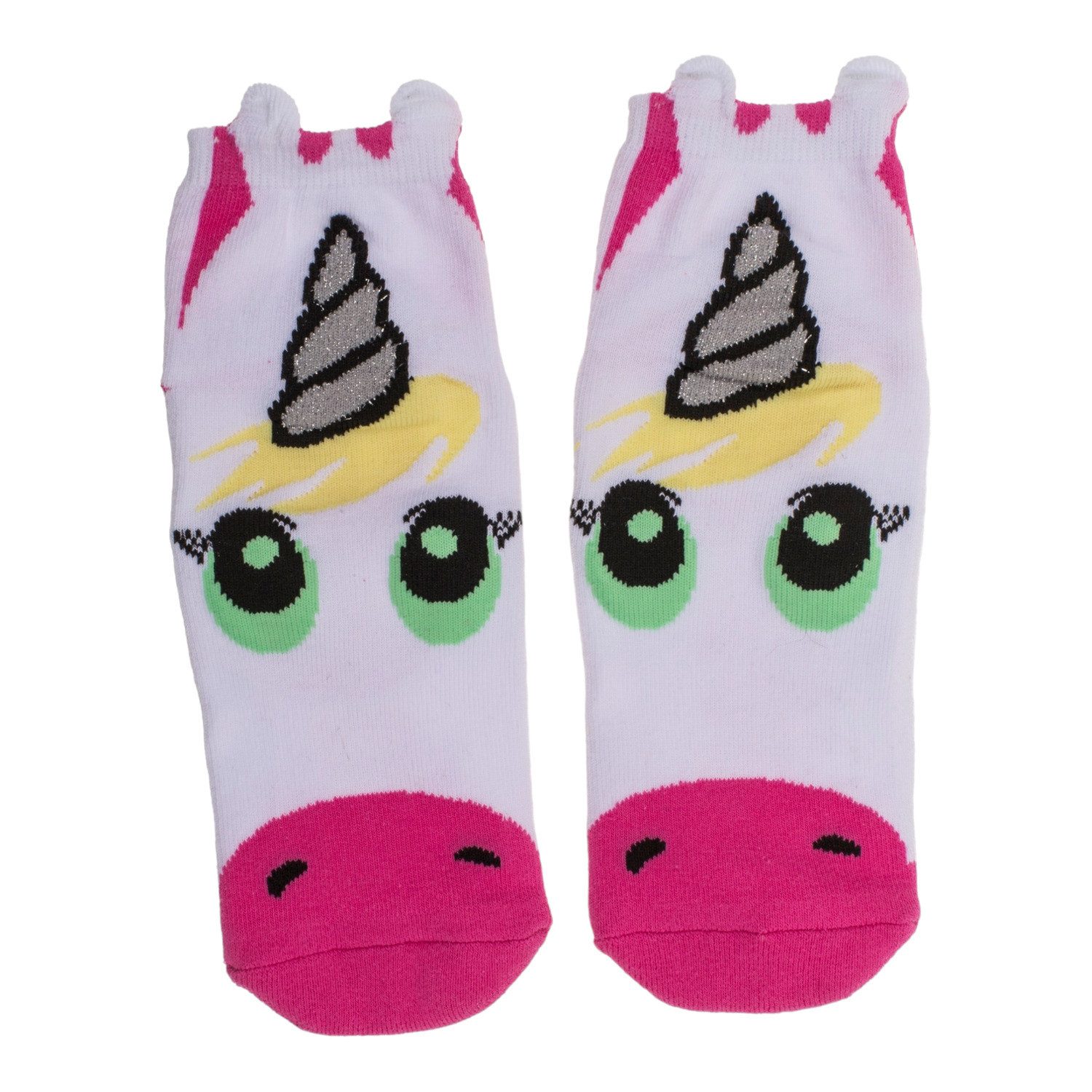 Freizeitsocken Einhorn-Socken mit ABS-Sohle in 36-45 im Paar