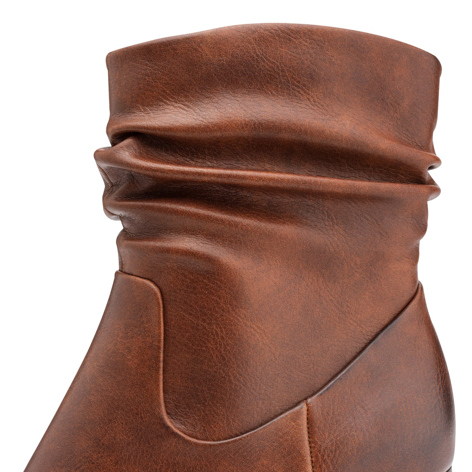 MARCO TOZZI Stiefelette, Blockabsatz, Businessschuh mit Falten im slouchy L günstig online kaufen