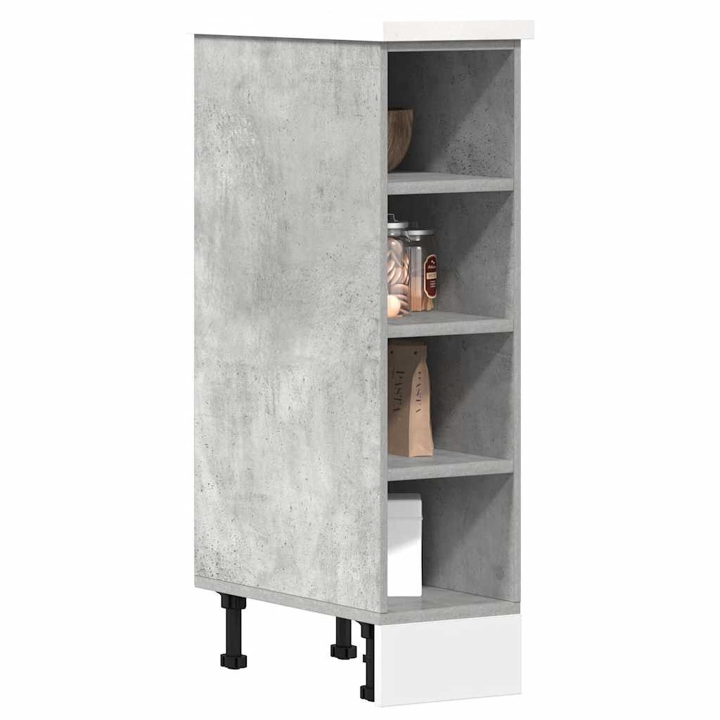 vidaXL Schrankmodule Unterschrank Betongrau 20x44,5x81,5 cm günstig online kaufen