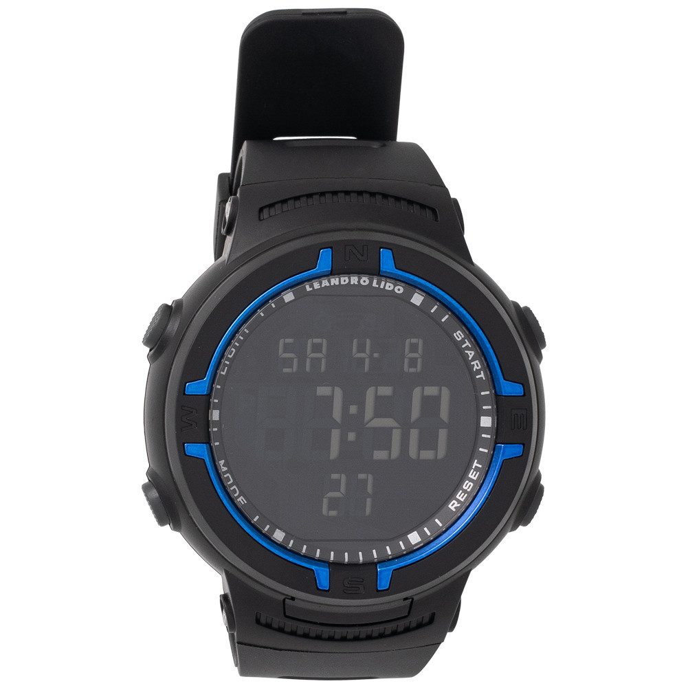 LEANDRO LIDO Sportuhr Unisex Sport Uhr, inklusive Batterie