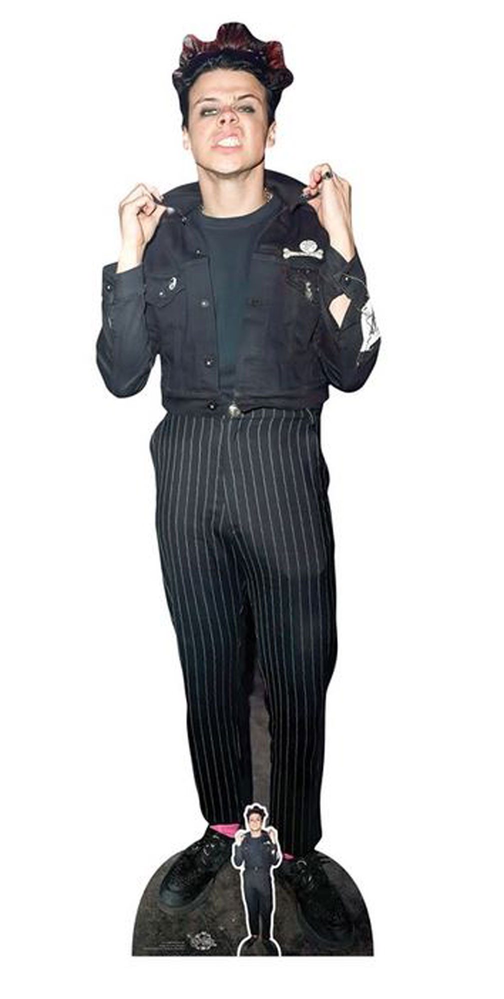 Dekofigur Yungblud Pappaufsteller Prominente Pappaufsteller günstig online kaufen