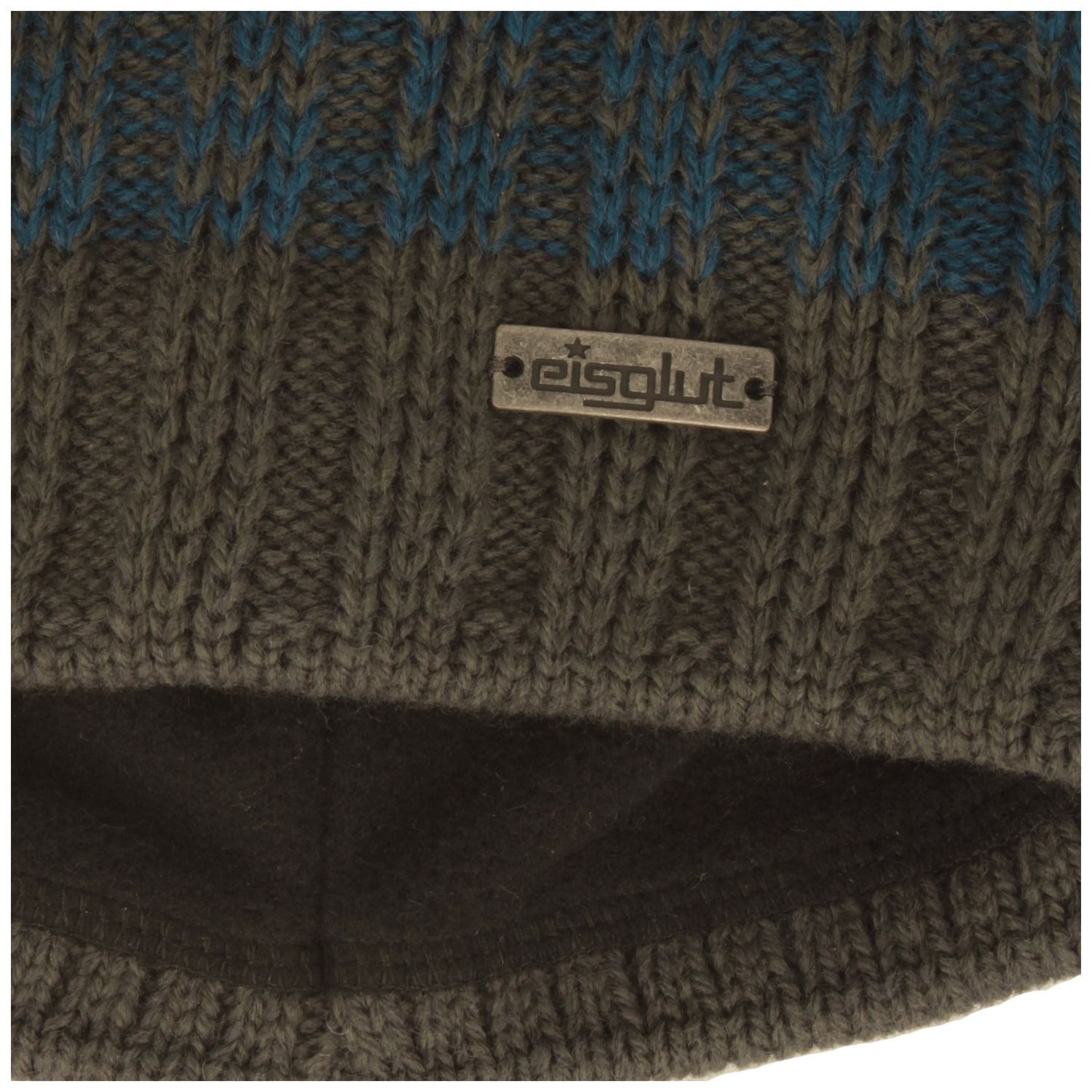 Eisglut Strickmütze dreifarbig Renoo XL