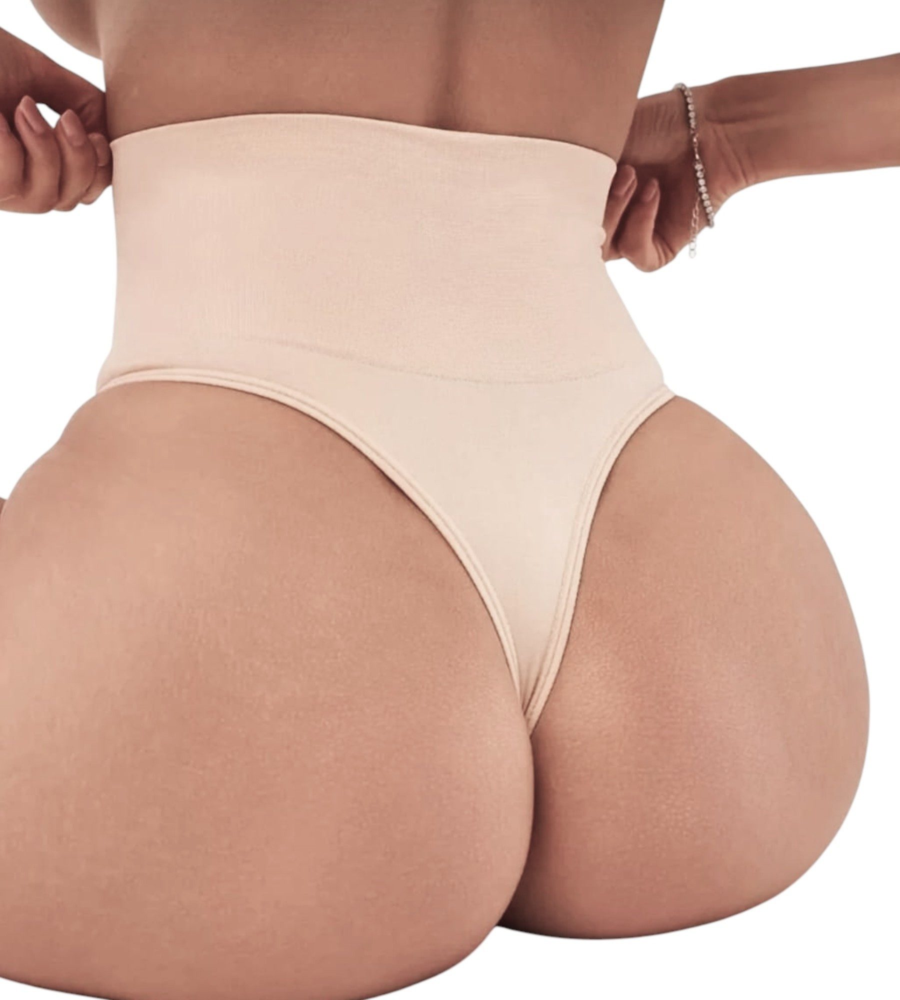 Formangel Miederslip formender High-Waist String mit Shaping-Bauchbund naht günstig online kaufen
