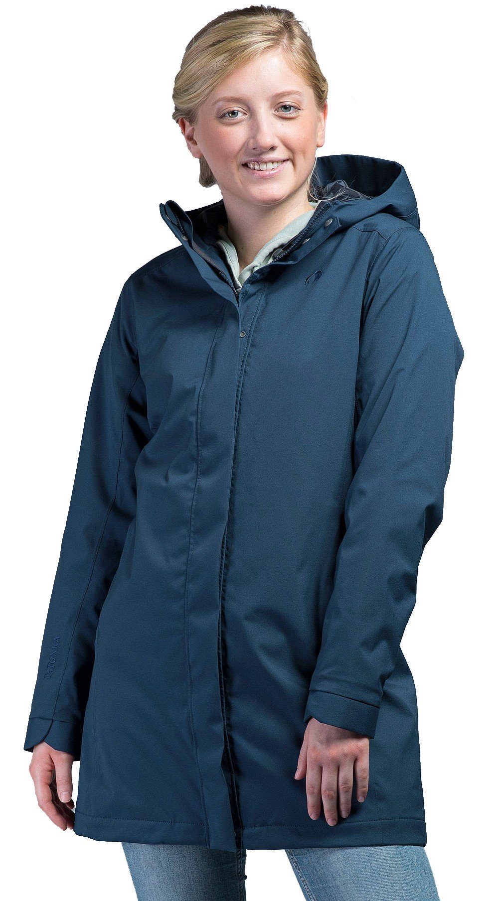Funktionsmantel navy dark Kjell TATONKA® Womens Hooded Coat