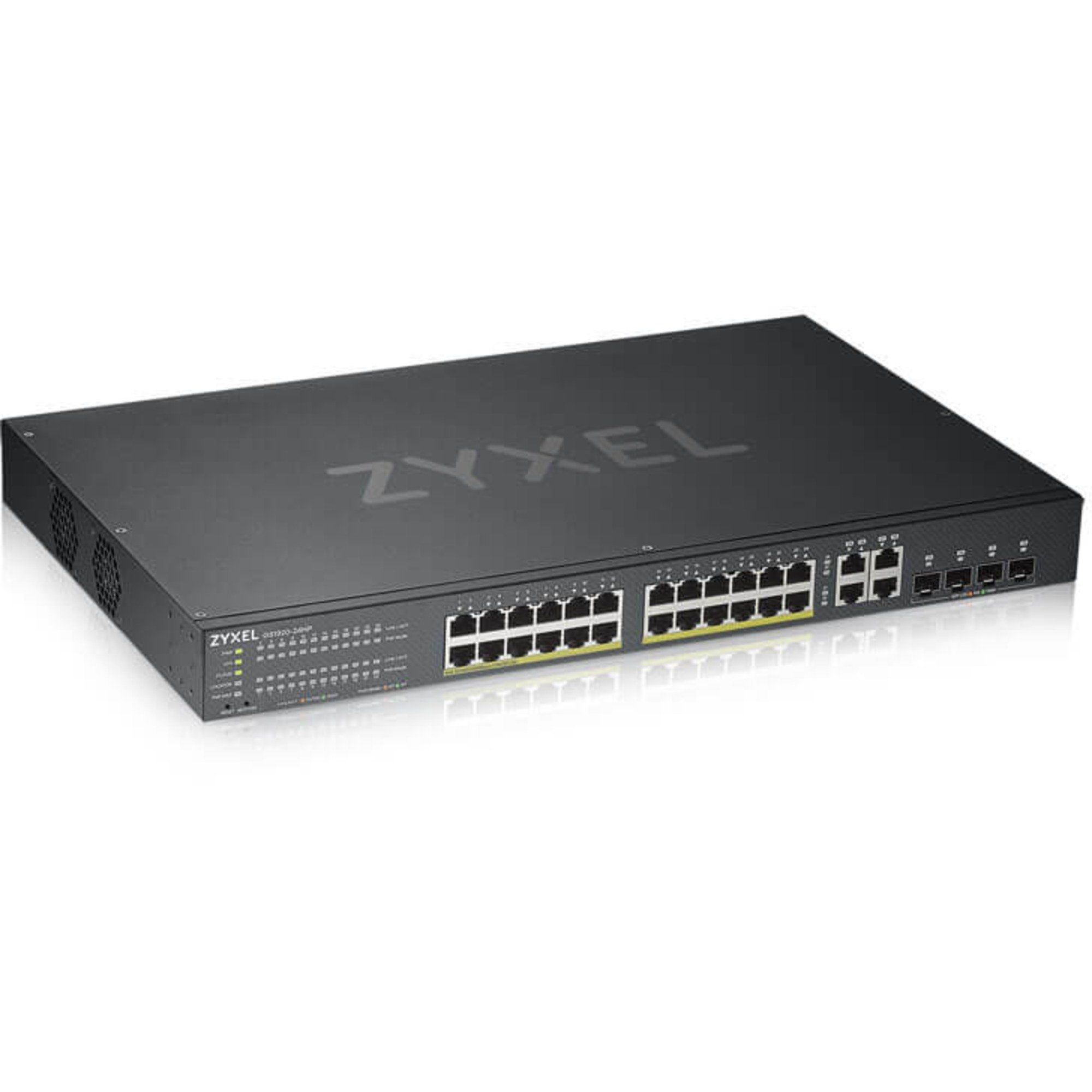 Zyxel GS1920-24HP V2, Switch, (375W PoE+ Netzwerk-Switch