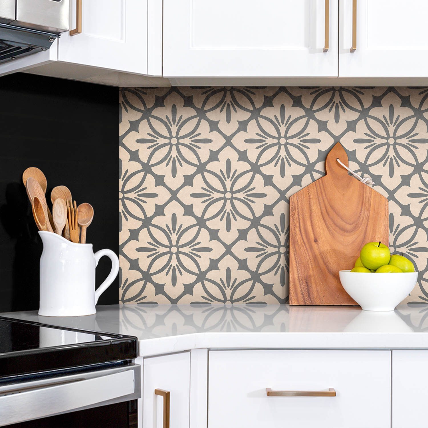 Tulup Wandpaneel Küchenrückwand Dekorative Formen 100x50cm günstig online kaufen