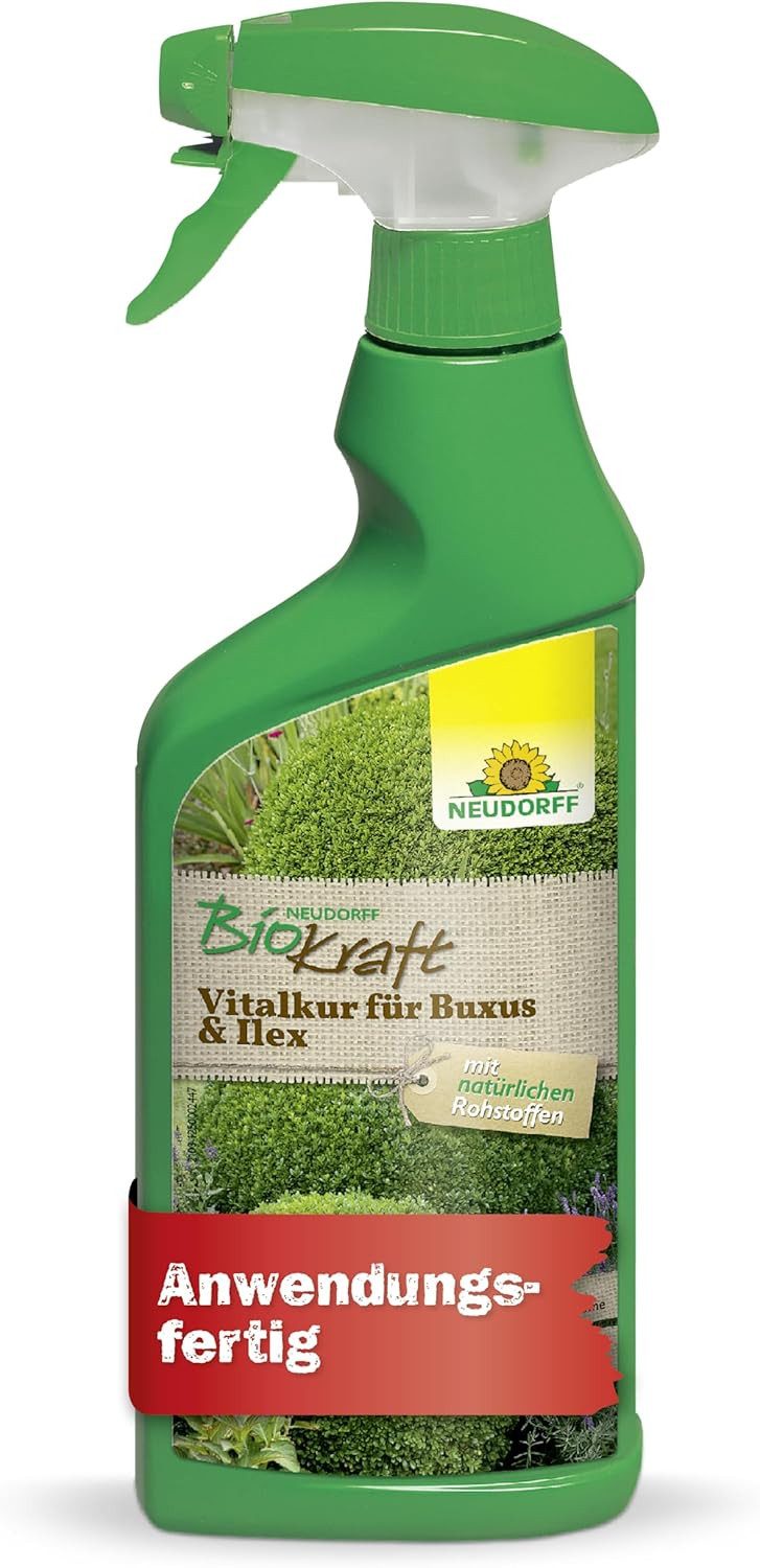 Pflanzenstärkungsmittel BioKraft Vitalkur für Buxus & Ilex 500ml