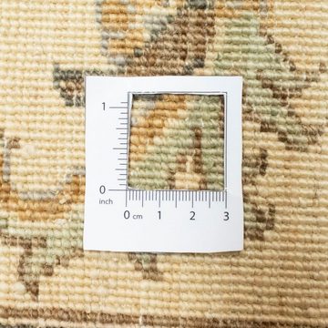 Wollteppich Farahan Teppich handgeknüpft lila, morgenland, rechteckig, Höhe: 7 mm