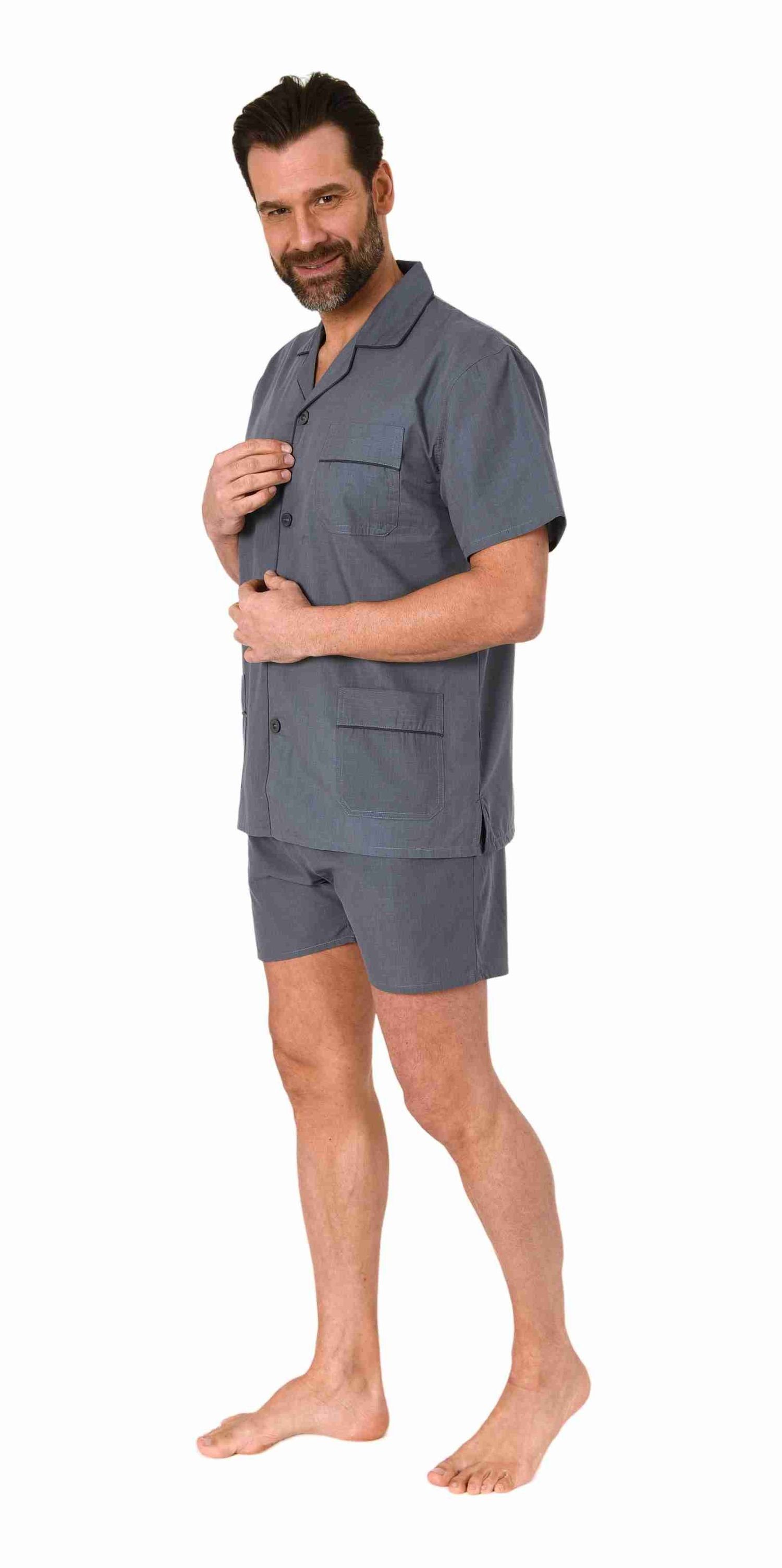 Normann Pyjama Herren kurzarm Schlafanzug Shorty günstig online kaufen