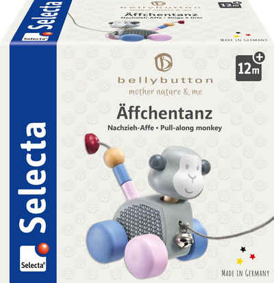 Selecta Nachziehspielzeug Bellybutton Exklusic Holz Nachzieh-Affe Äffchentanz 64025