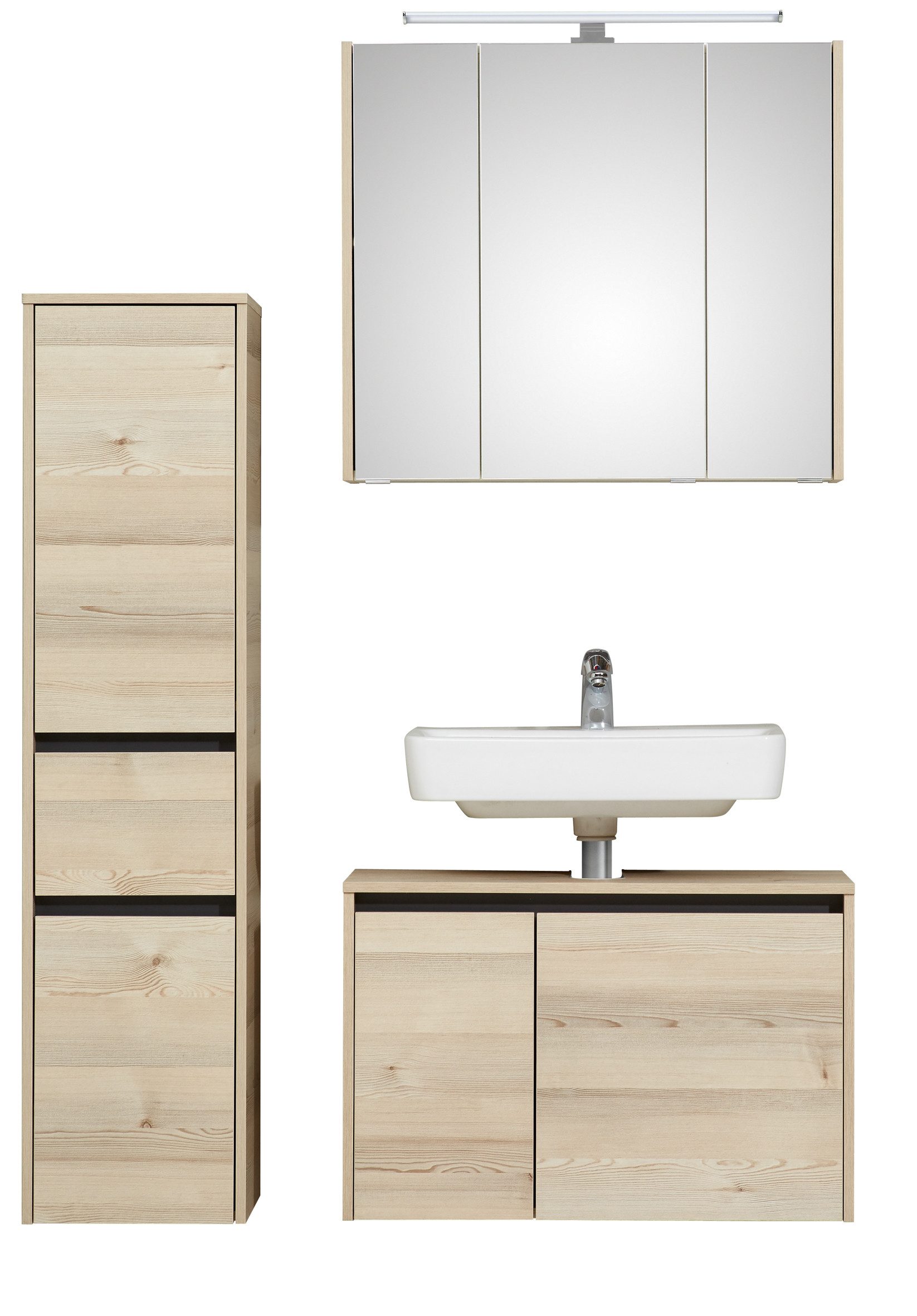 Saphir Badmöbel-Set Quickset 393, (Komplett-Set, 3-St)