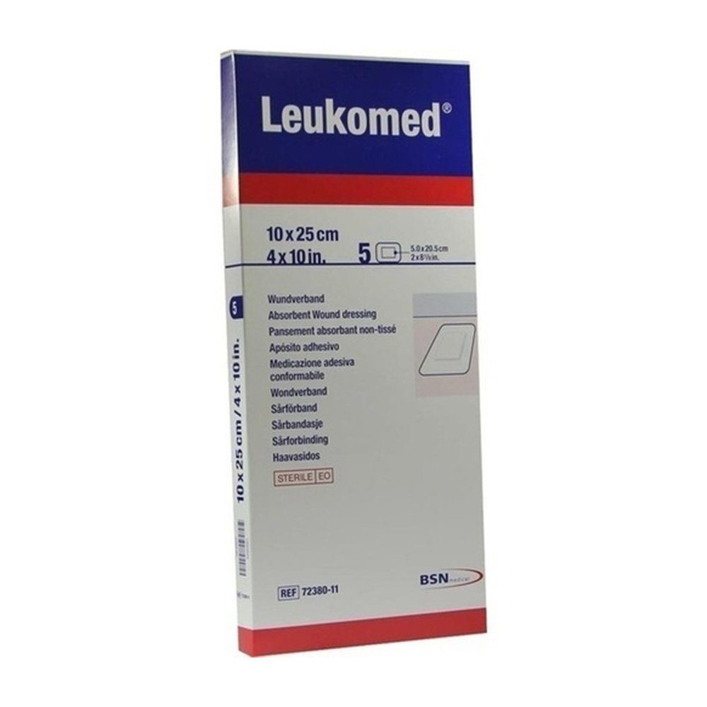 BSN medical GmbH Pflaster LEUKOMED sterile Pflaster 10x25 cm, 5 St