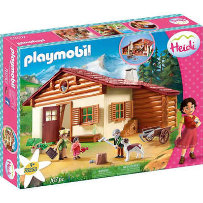 Playmobil® Spielfigur »PLAYMOBIL® 70253 Heidi und Großvater auf der«
