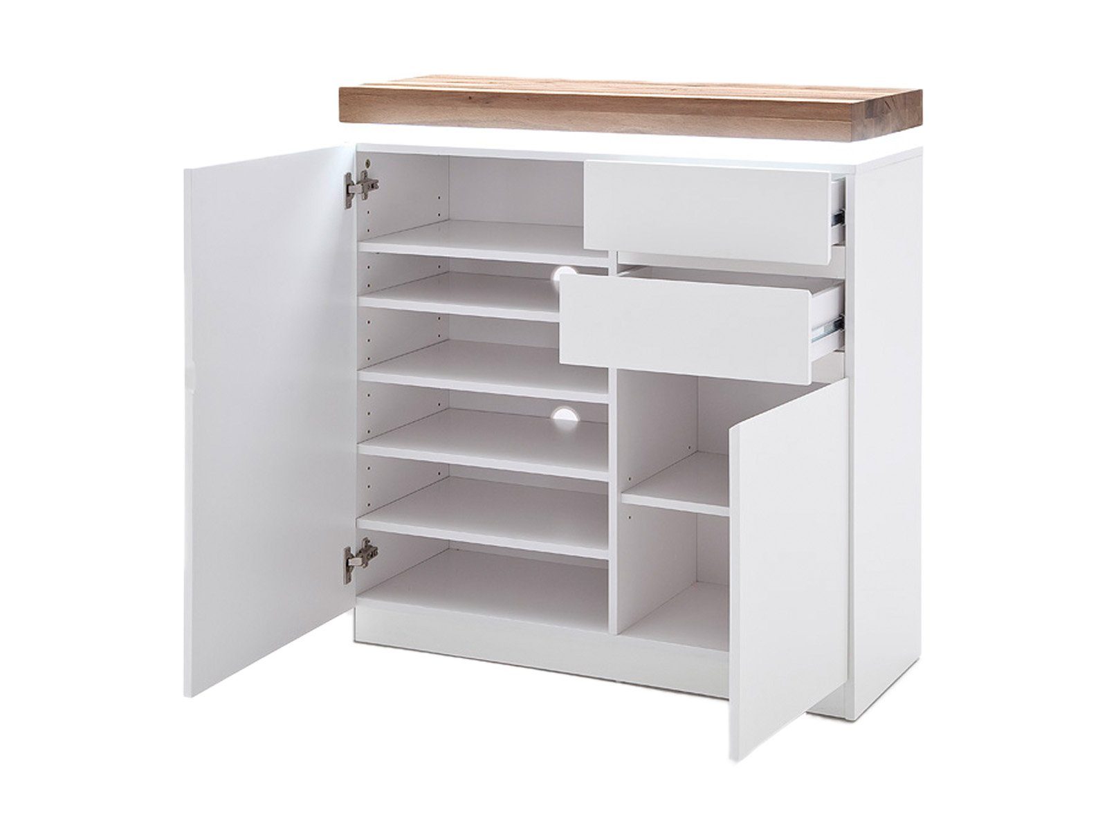 MCA furniture Schuhschrank 91 x 97 x 38 cm (B/H/T)
