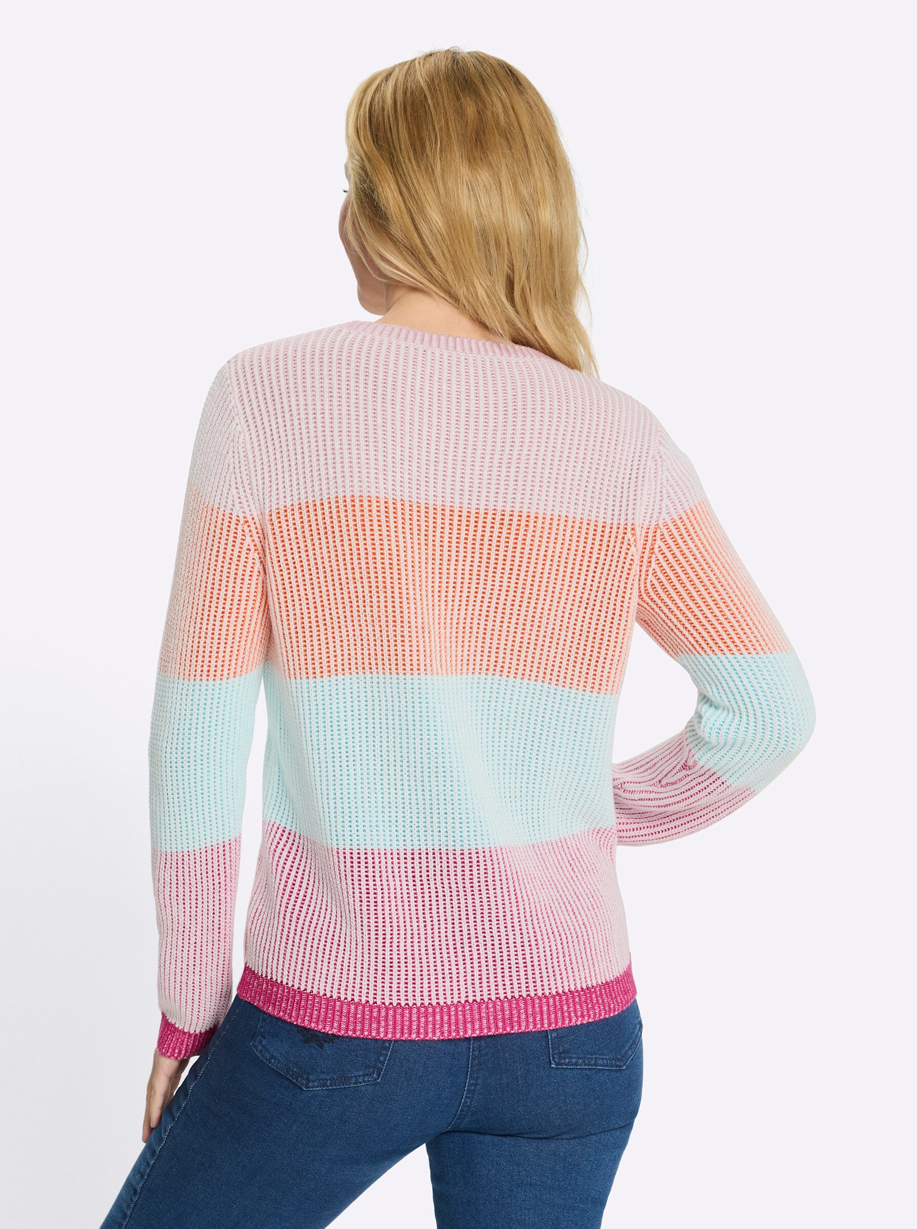 Sieh an! Strickpullover Langarm-Pullover . günstig online kaufen