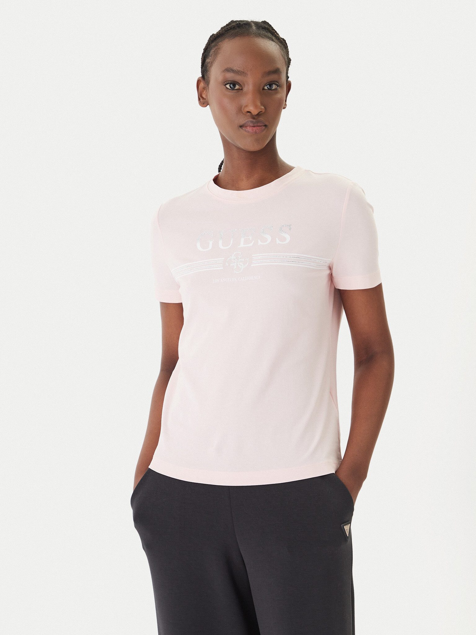 Guess T-Shirt SIENA SS CN T-SHIRT - T-Shirt Damen - Kurzarmshirt