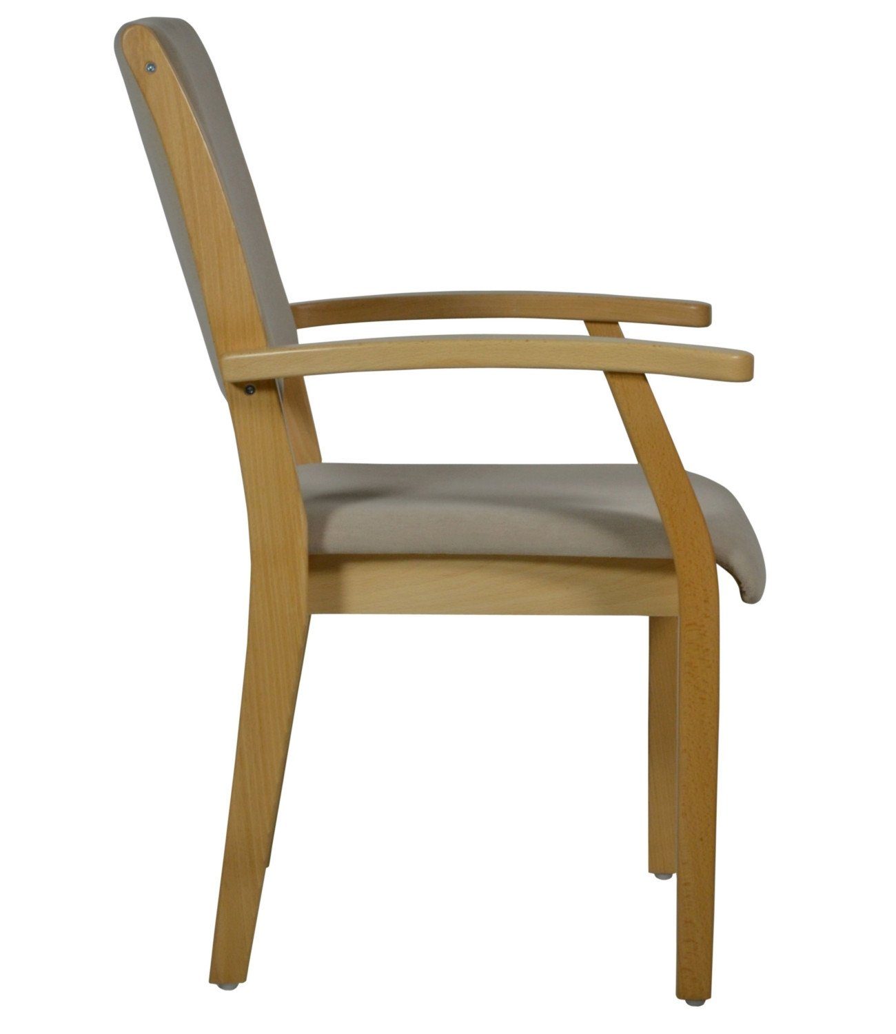 Kerry wählbar, verschieden Stuhl - standfest, DB94 Seniorenstuhl Microfaser Sitzhöhe Verschiedene Sitzhöhen (Einzel), Bezüge Braun versch. Pflegestuhl stapelbar, wählbar Devita