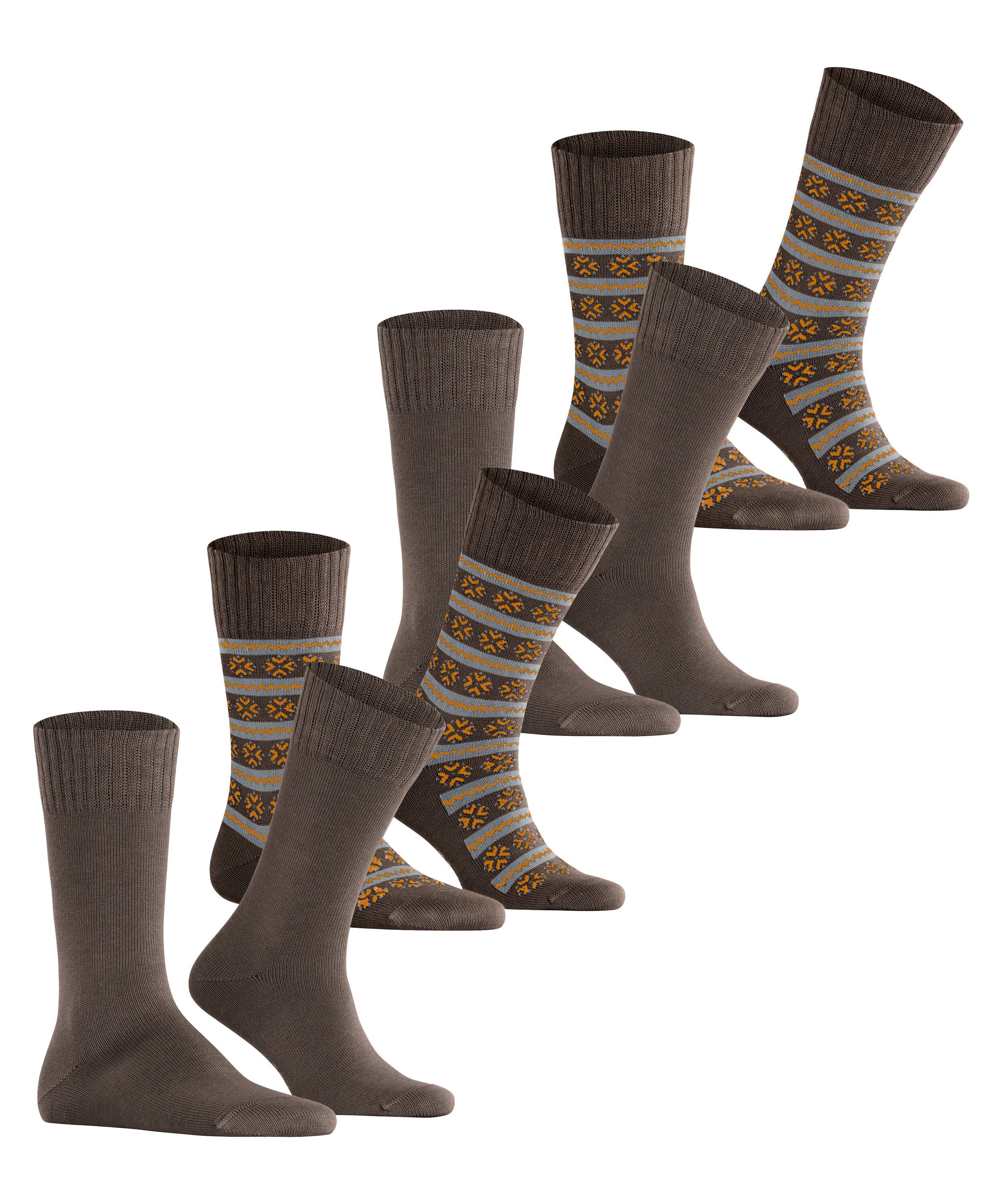 Esprit Socken Scandi Norwegian 4-Pack (4-Paar)