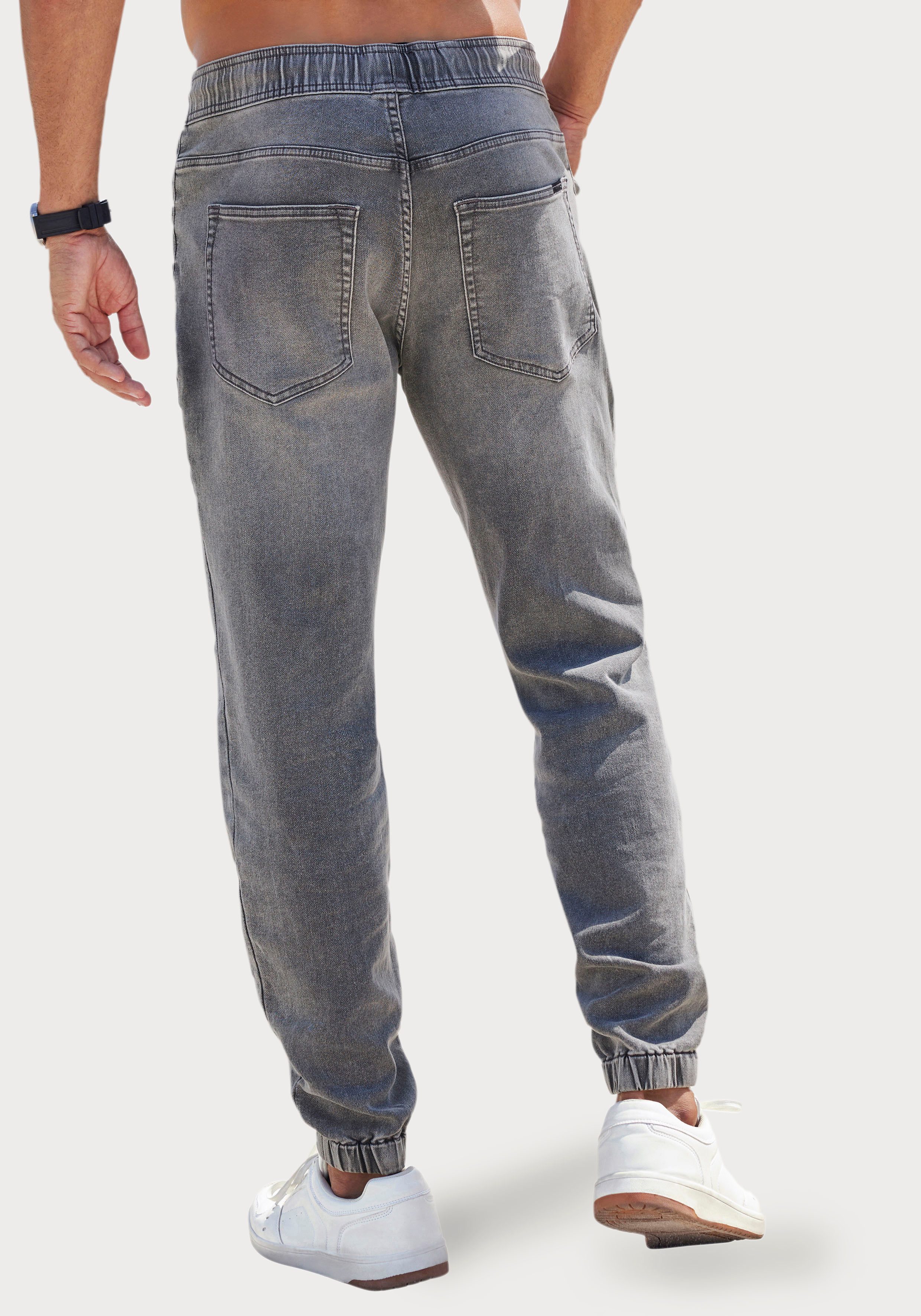 John Devin Jogger Pants Jogg Pants Joggpants mit elastischem Bund aus weicher Stretch-Qualität