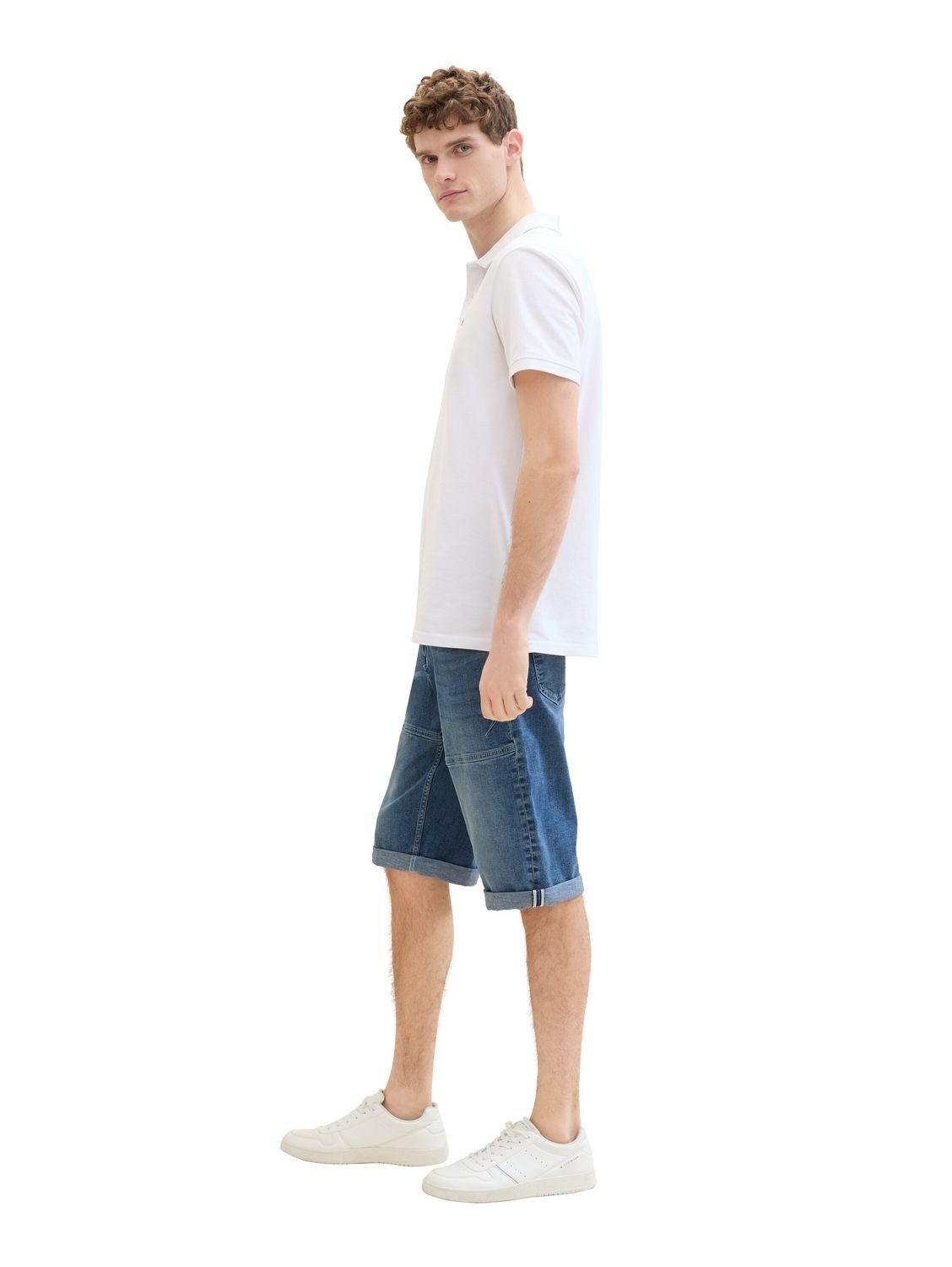 TOM TAILOR Bermudas MORRIS OVERKNEE mit Stretch