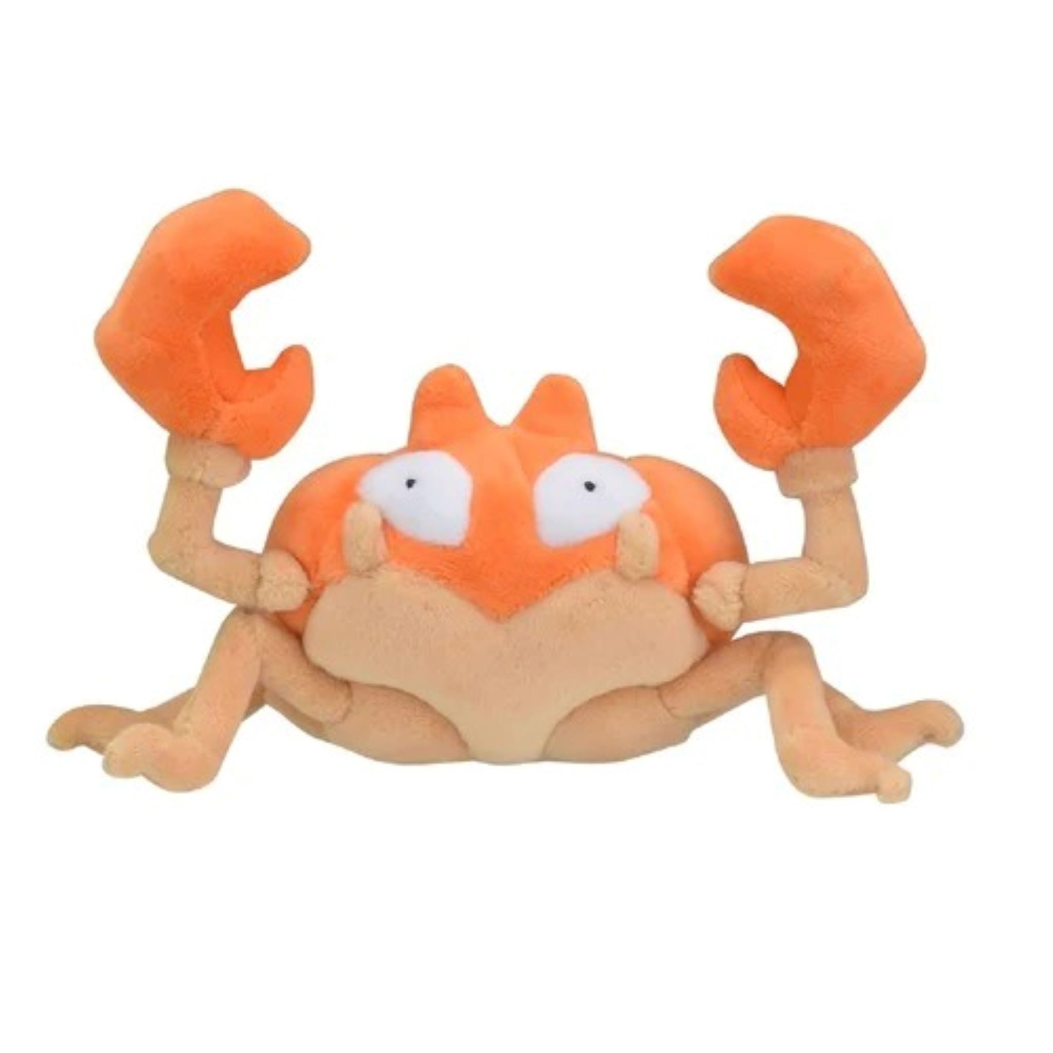 Pokémon Center Plüschfigur Pokemon Krabby Kuscheltier - 17 cm Plüschtier