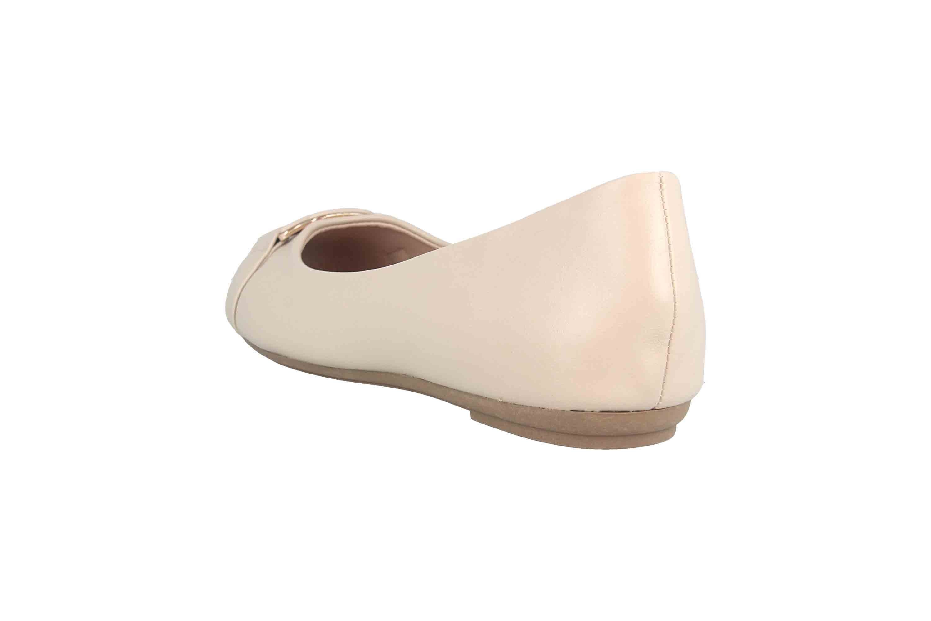 Fitters Footwear 2BB0882004 Beige PU Ballerina – Bild 2 von 5