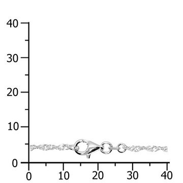 OSTSEE-SCHMUCK Silberkette - Singapur 1,8 mm - Silber 925/000 -, (1-tlg)