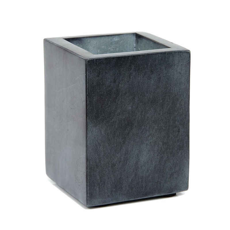 houseproud Zahnputzbecher Cubic Dark Zahnputzbecher