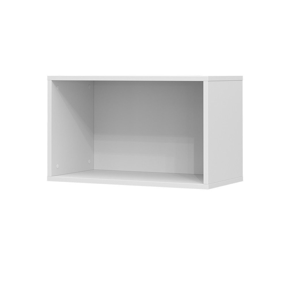 Bücherregal Tomy, Weiß, 60 x 36 cm
