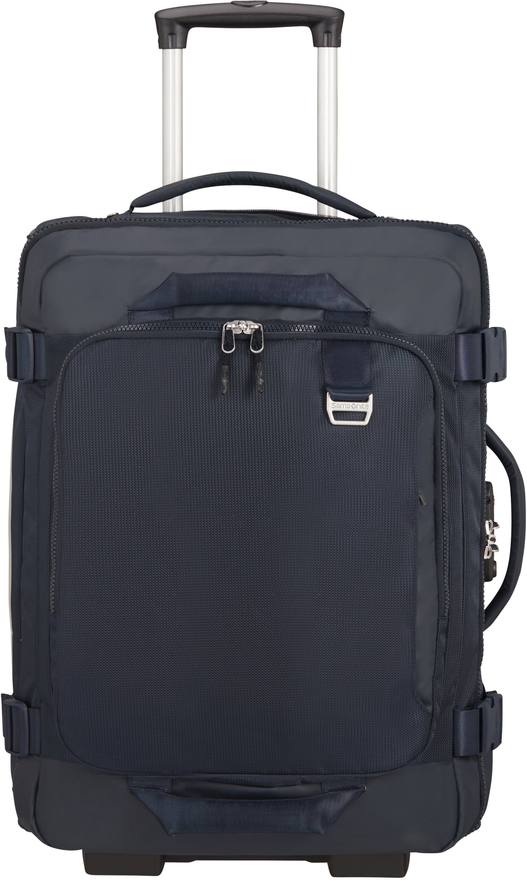 Samsonite Reisetasche Midtown blue, mit 55, dark Rucksackfunktion