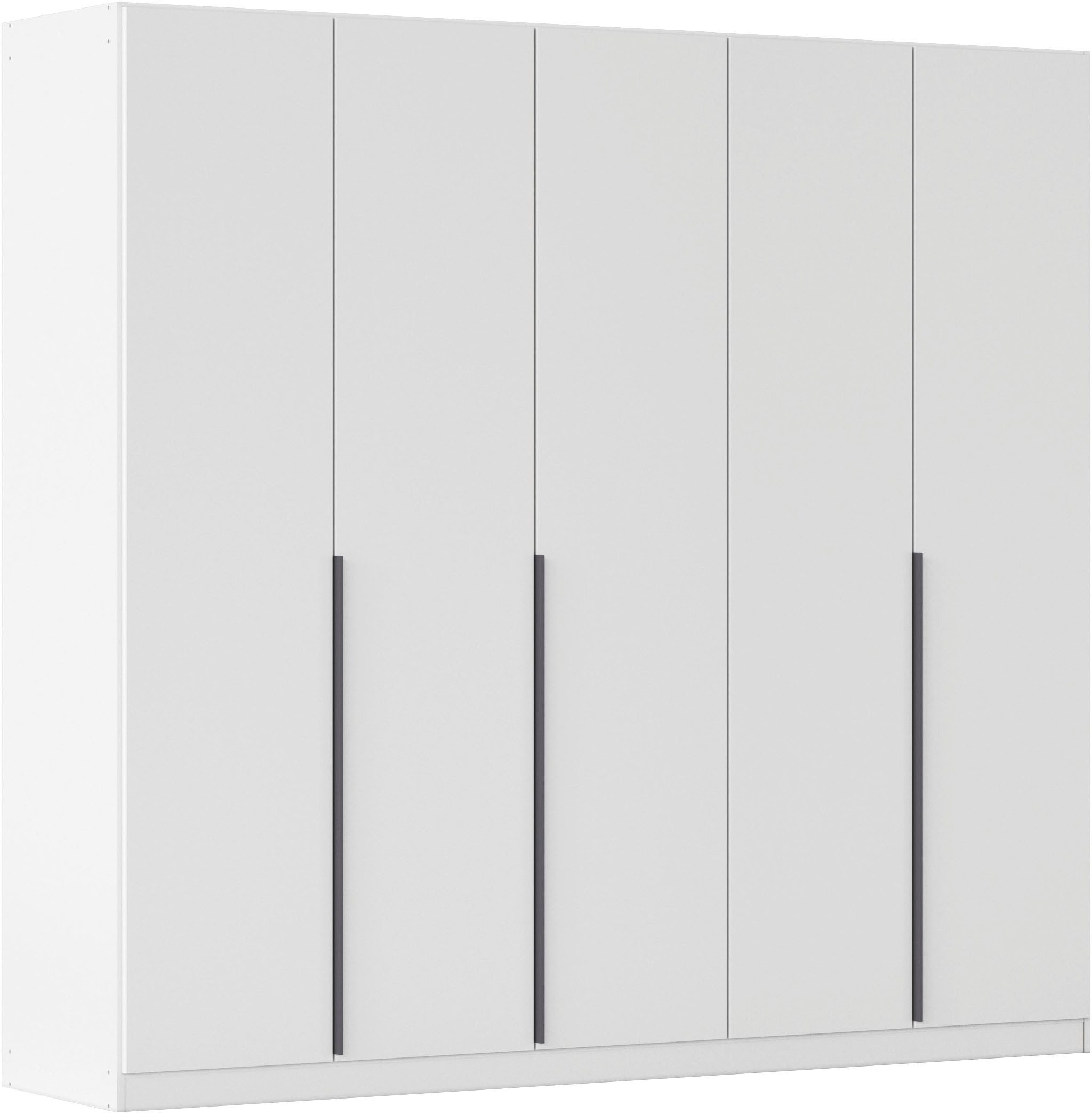OTTO home Drehtürenschrank Kleiderschrank Schrank Garderobe AGORDO TOPSELLER Schlafzimmer (in zwei Griff-Farben, Breiten 91-360 cm, Dekor- oder Hochglanzfront) durchdachte Innenausstattung, in 7 Breiten und 2 Höhen MADE IN GERMANY