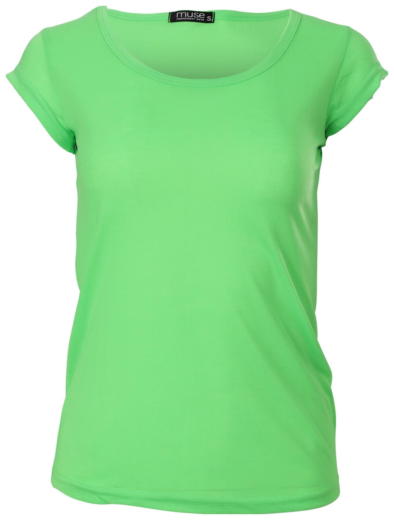 Muse T-Shirt Basic Kurzarm T-Shirt Skinny günstig online kaufen