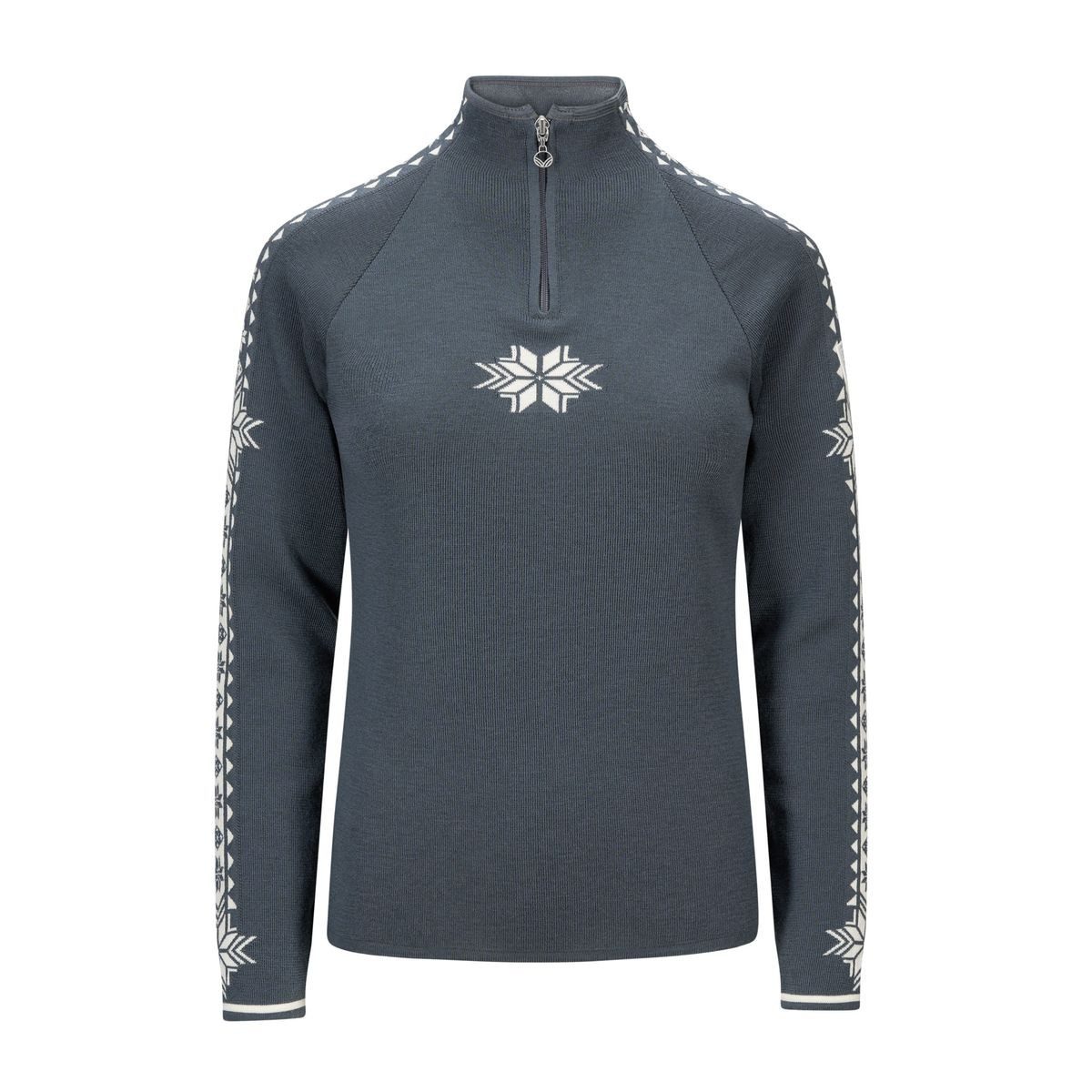 Dale of Norway Sweatshirt Geilo Fem Sweater Eleganter Damenpullover aus hautweicher Merinowolle, ideal für