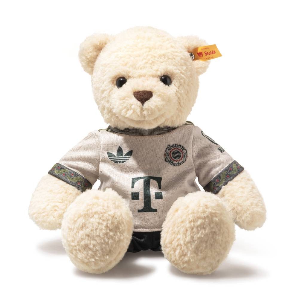 Steiff Kuscheltier Steiff FC Bayern x Steiff Teddybär Wiesn™ vanille stehend 30cm 672156
