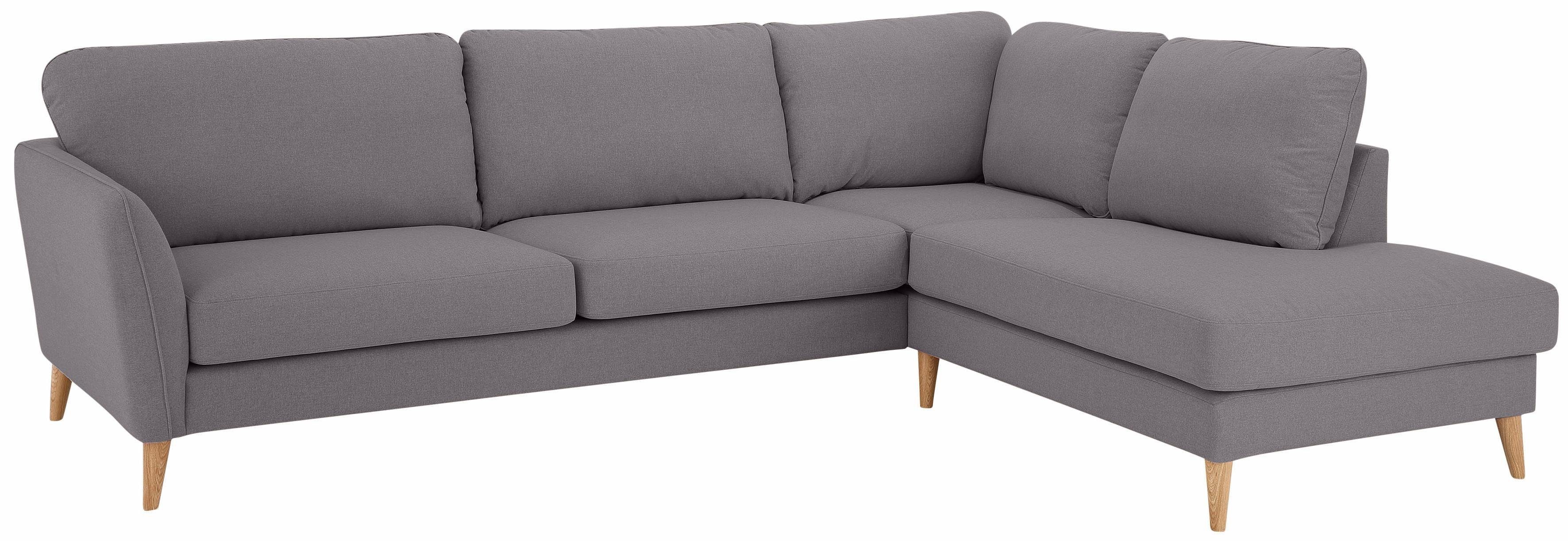 Home affaire Ecksofa "MARSEILLE 278/202 cm, L-Form, Ottom. rechts/links, ve günstig online kaufen