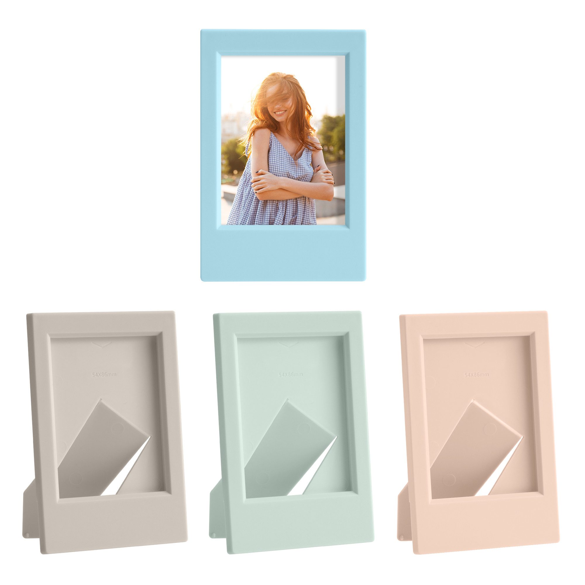 kwmobile Bilderrahmen-Set 4x Mini Bilderrahmen, (4 günstig online kaufen