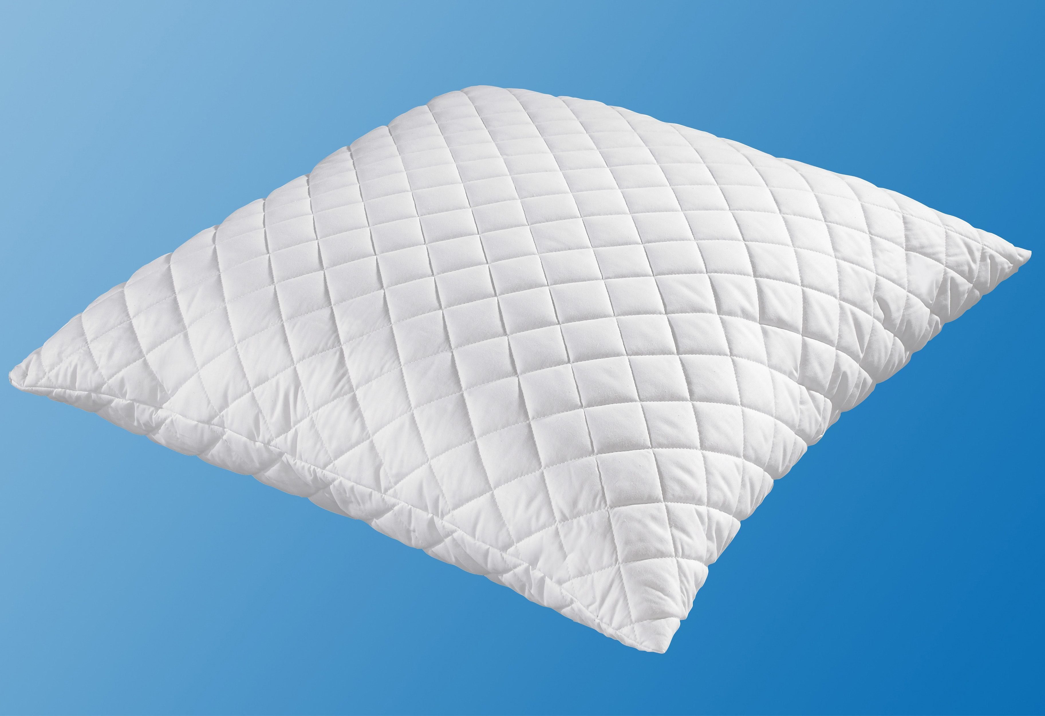 Baumwolle, Baumwolle Schlafkomfort, Naturfaserbettdecke + f.a.n. 100% (Kopfkissen), Faserbällchen Füllung: Kopfkissen, Bezug: